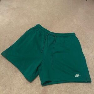 Nike Men's Green Shorts